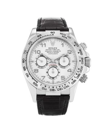 Rolex Daytona White Dial 16519 Mens Watch 40MM